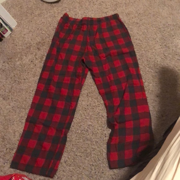 old navy red flannel pj pants - Picture 2 of 3